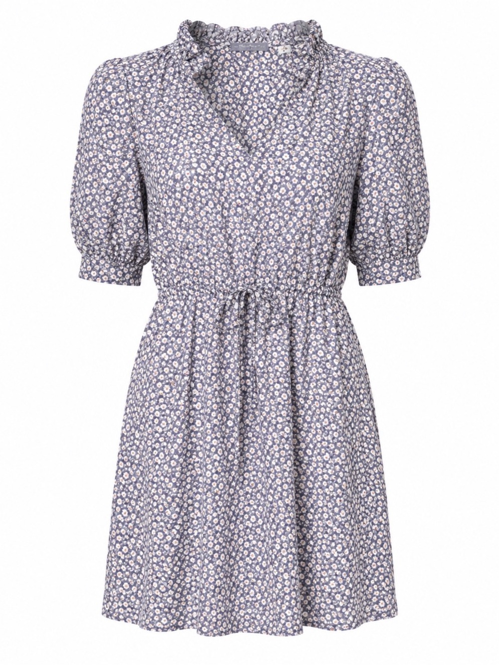 Rebecca Taylor Lavender Floral Mini Dress
